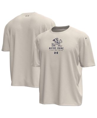 Under Armour - Men's Stone Notre Dame Fighting Irish Gameday Motion Heavyweight T-Shirt