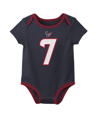 Baby Boys and Girls 3-pack C.J. Stroud Houston Texans Name Number Bodysuit Set
