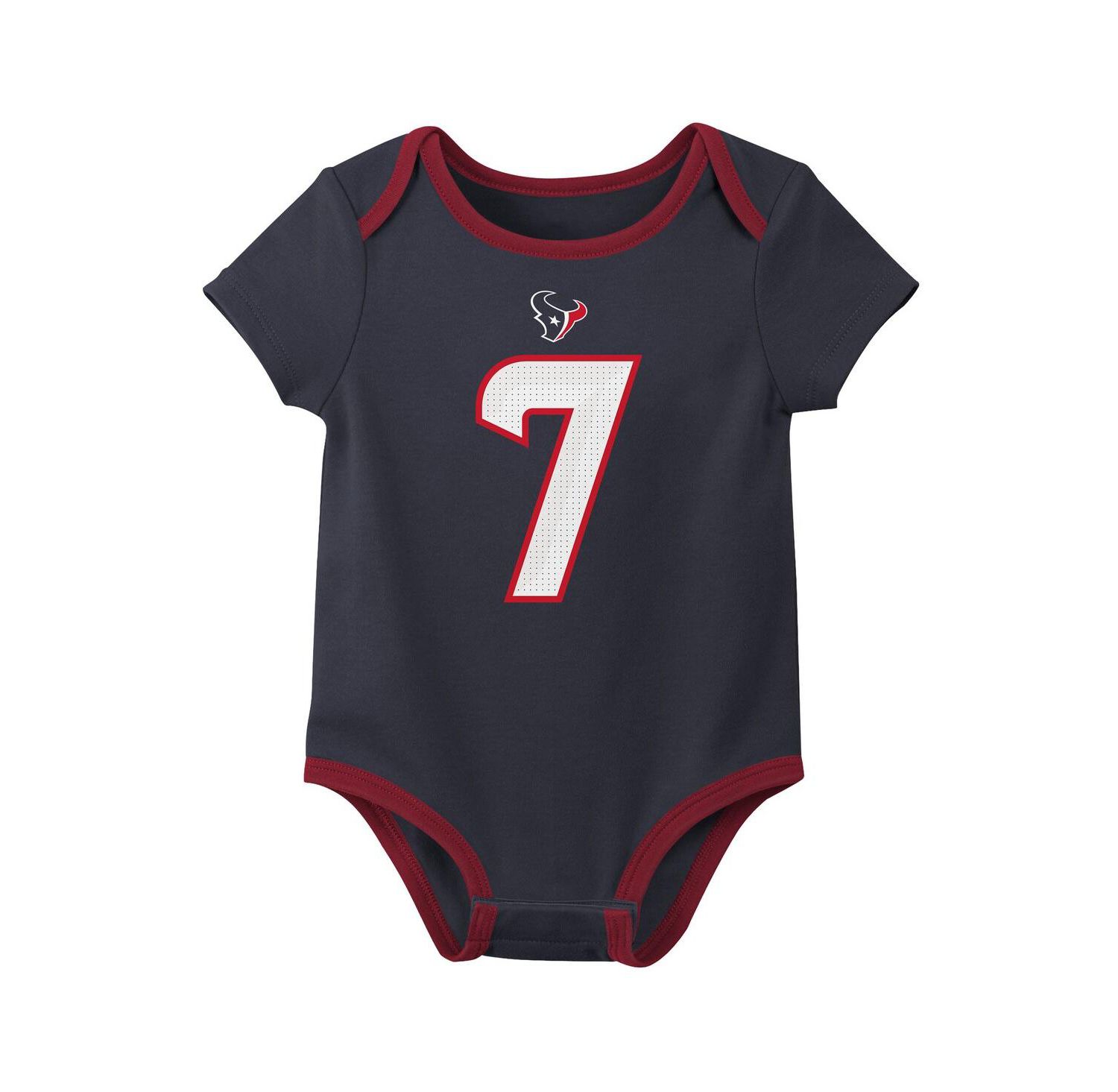 Baby Boys and Girls 3-pack C.J. Stroud Houston Texans Name & Number Bodysuit Set