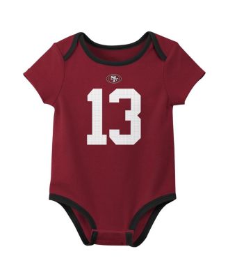 Baby Boys and Girls 3-Pack Brock Purdy San Francisco 49ers Name Number Bodysuit Set