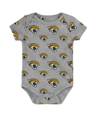 Newborn 3-Piece Jacksonville Jaguars Little Tike Bodysuit Set