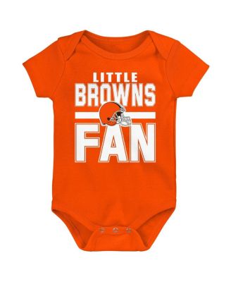 Newborn 3-Piece Cincinnati Bengals Little Tike Bodysuit Set