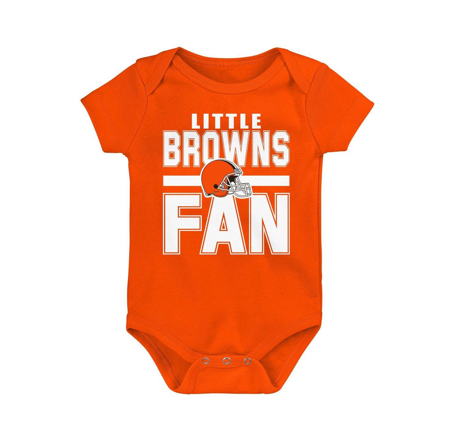 Newborn 3-Piece Cincinnati Bengals Little Tike Bodysuit Set