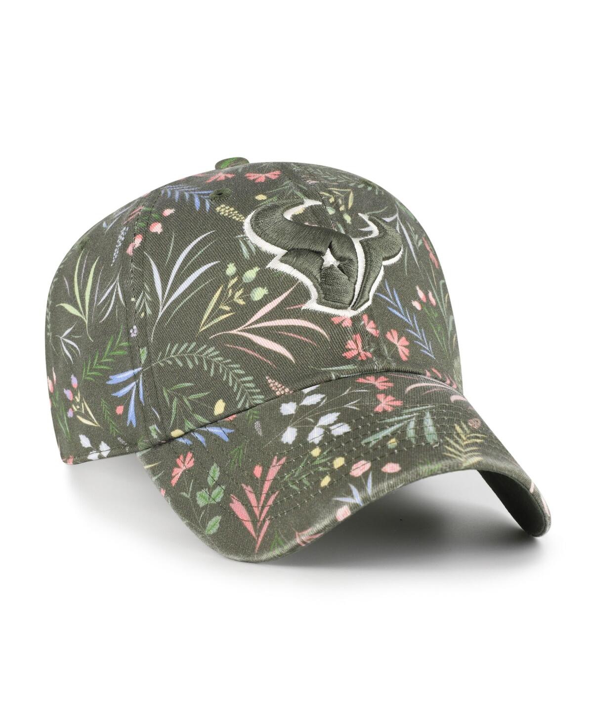 '47 Brand Women's Green Houston Texans Verbena Clean Up Adjustable Hat