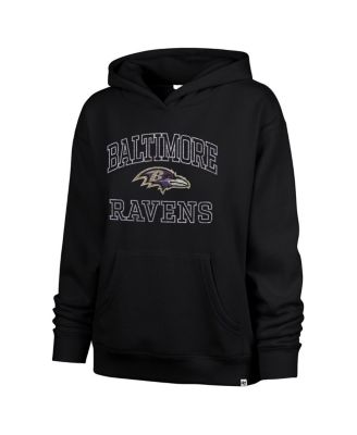 Women's Black Baltimore Ravens Clarity Naomi Pullover Hoodie