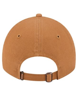 Men's Brown Green Bay Packers Stamp 9TWENTY Adjustable Hat