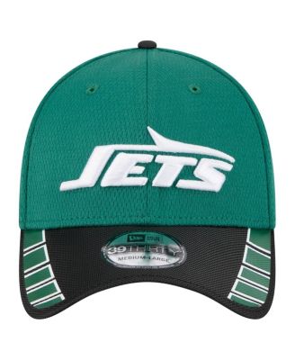 Men's Green New York Jets Visor Hit 39THIRTY Flex Hat