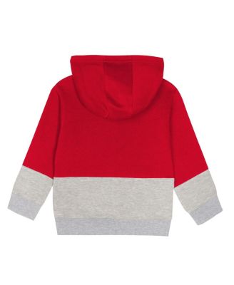 Toddler Red Kansas City Chiefs Lineman Fleece Hoodie Pants Set