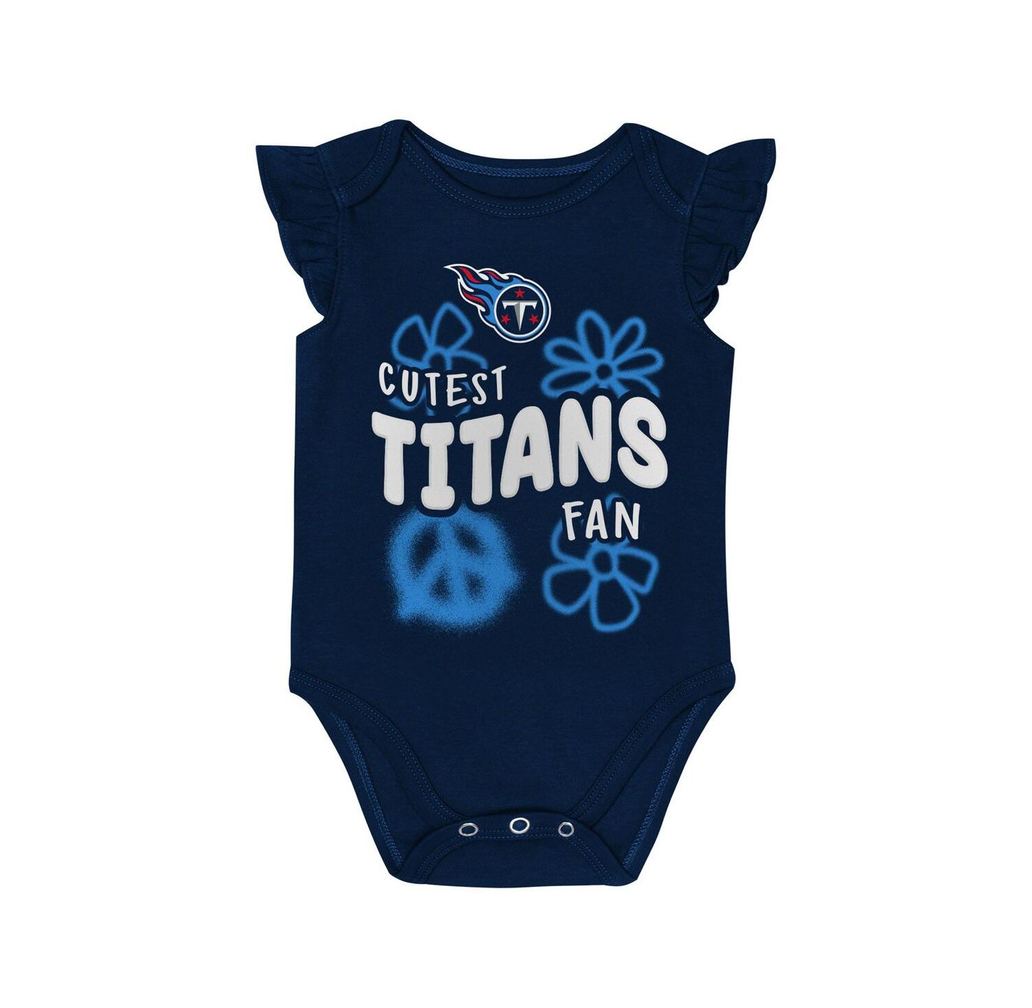 Baby Girls 2-Piece Tennessee Titans The Sunshine Bodysuit Set