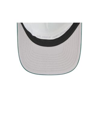 Men's Green Philadelphia Eagles Linear A-Frame 9FORTY Adjustable Hat