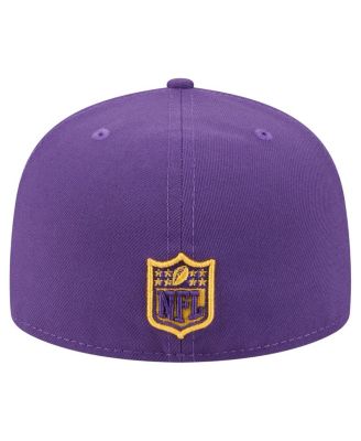 Men's Purple Minnesota Vikings Oversized 59FIFTY Fitted Hat