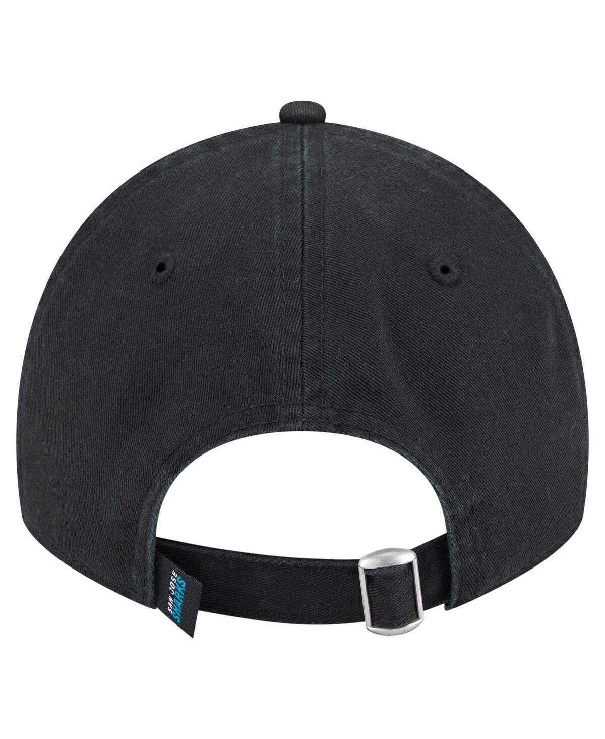 New Era Men's Black San Jose Sharks Deceptor 59fifty Fitted Hat In Black