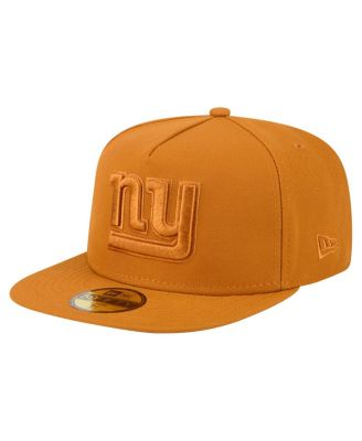 Men's Brown New York Giants Color Pack A-Frame 59FIFTY Fitted Hat