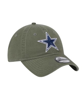Big Boys and Girls Olive Dallas Cowboys Main 9TWENTY Adjustable Hat