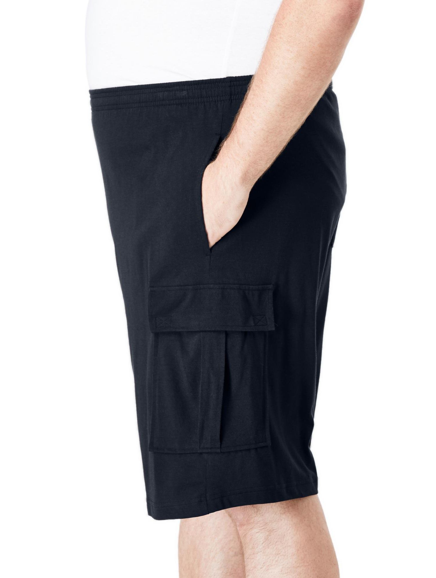 Men's Lightweight Jersey Cargo Shorts