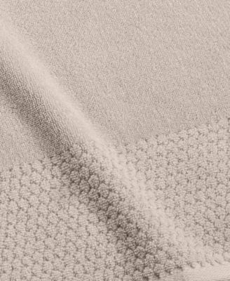 Jacquard Border Cotton Bath Towel, 30" x 54"