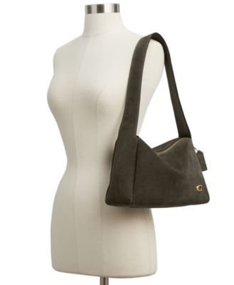 Lola Small Suede Shoulder Bag