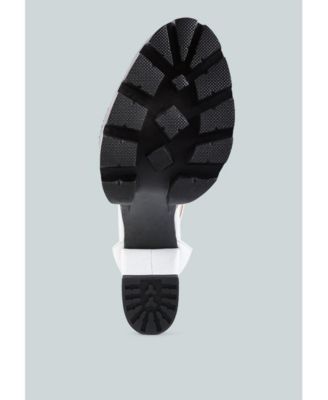 Womens Rattle Chunky High Block Heel Sandals