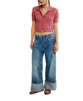 Women's Crochet Daylight Cardigan Sweater