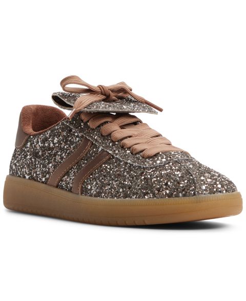 Женские кроссовки ALDO Itsneaker Cupsole Round Toe, цвет: Бронзовый металлик