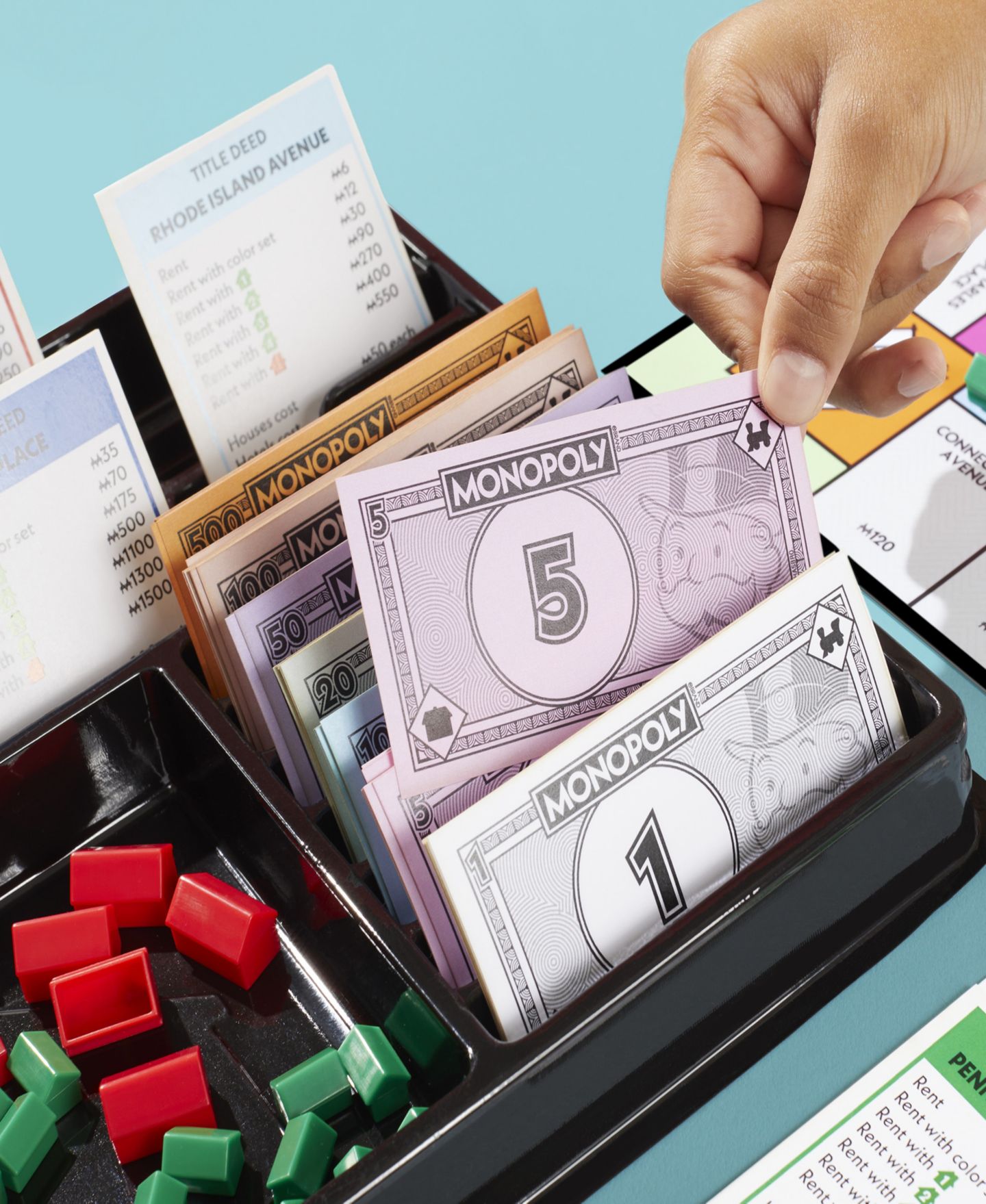Детская настольная игра MONOPOLY Family Strategy Board Game, Ages 8+, цвет: Разноцветный — фото 2
