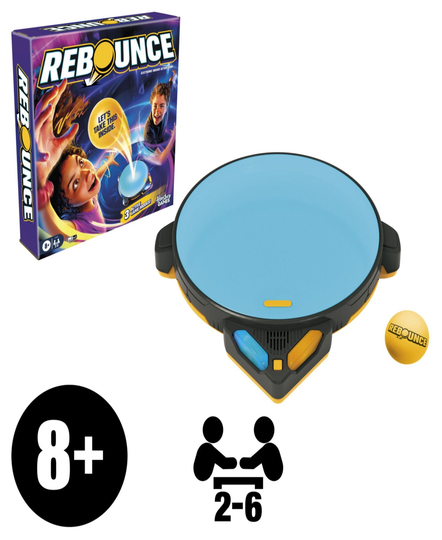Детская игрушка Hasbro Gaming Rebounce Indoor Action Board Game, цвет: Разноцветный — фото 7
