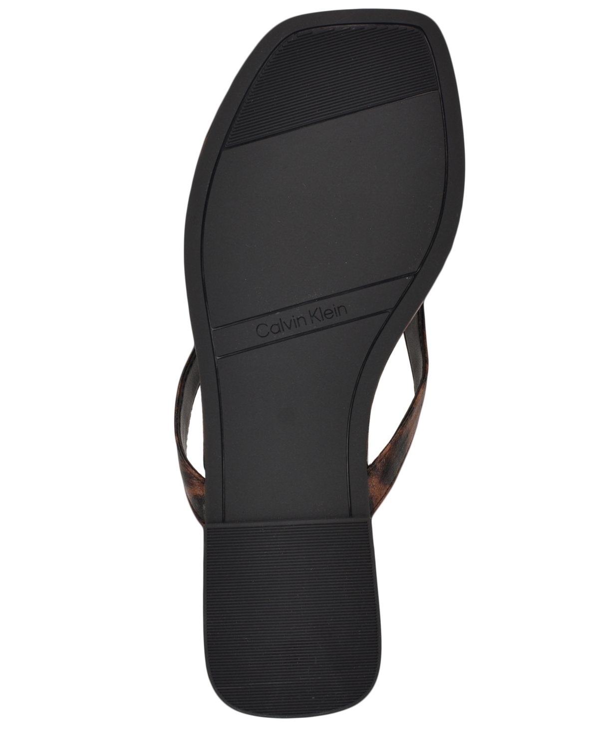 Calvin Klein Stelea Flip Flop In Brown