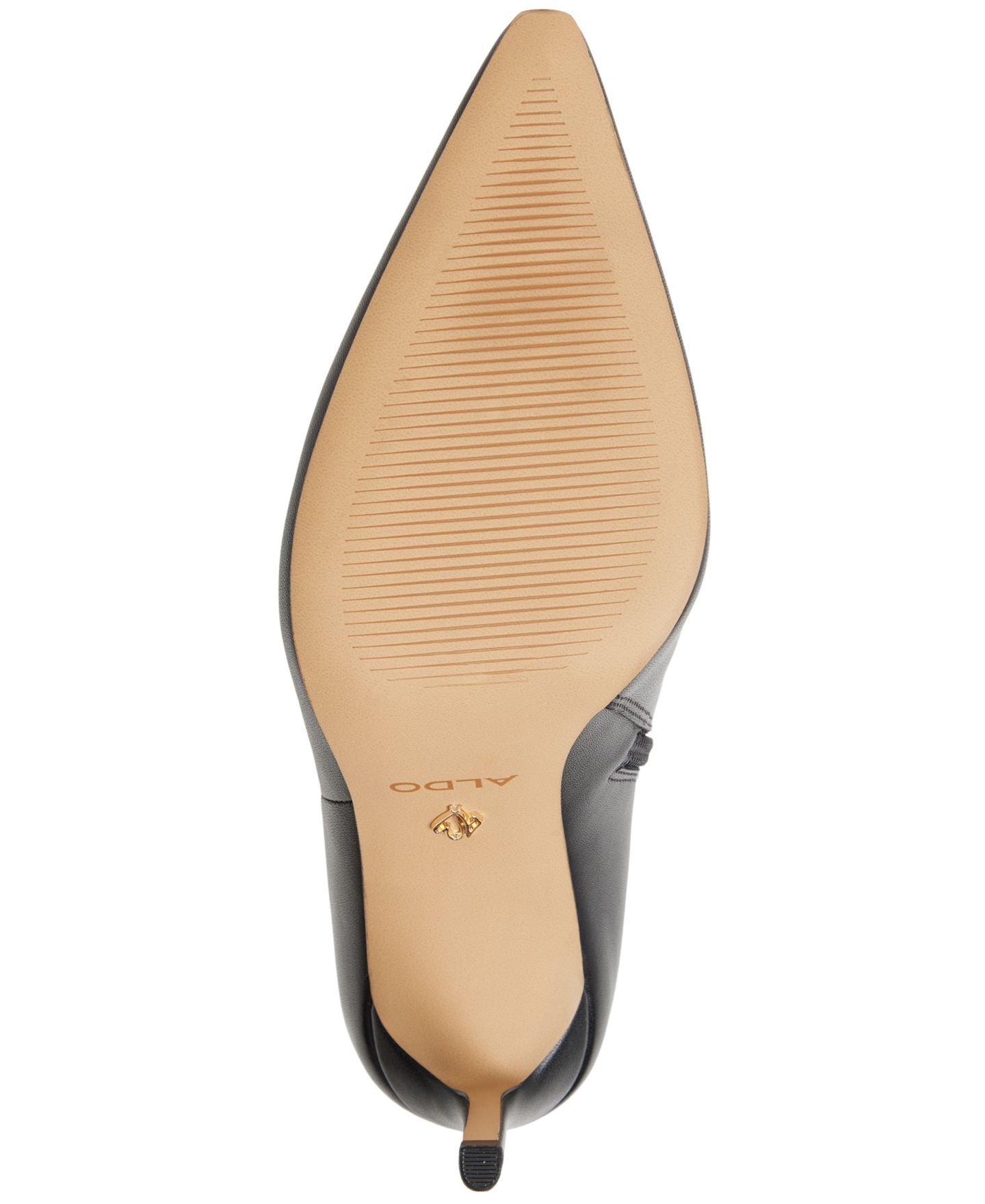 Женские ботинки ALDO Guavaberry Pointed Toe Dress Booties, цвет: Чёрный гладкий — фото 5