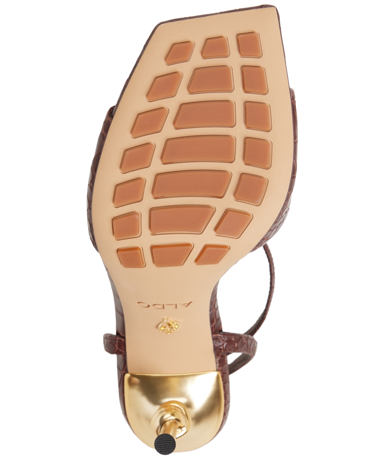 Aldo Women's Harmonious Two-piece Square Toe Dress Sandals In Burgundy