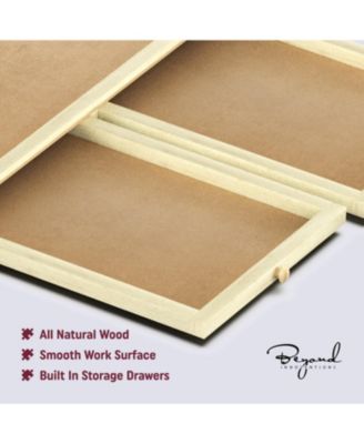 Wooden Puzzle Table – Portable Jigsaw Organizer