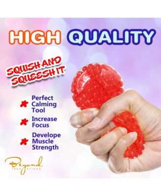 Stress Balls Set – 12 Pack – Fidget Toys for Adults & Kids, Squishy Sensory Balls for Anxiety, Autism, ADHD & Stress Relief