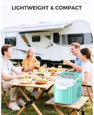 Countertop Ice Maker, 8 Ice Cubes in 6 Minutes