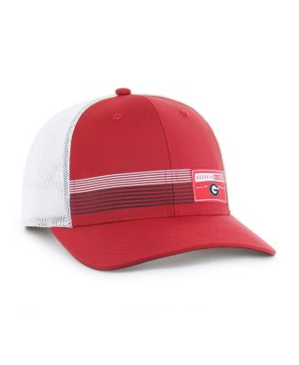Men's Red Georgia Bulldogs Rangefinder Brrr Trucker Adjustable Hat