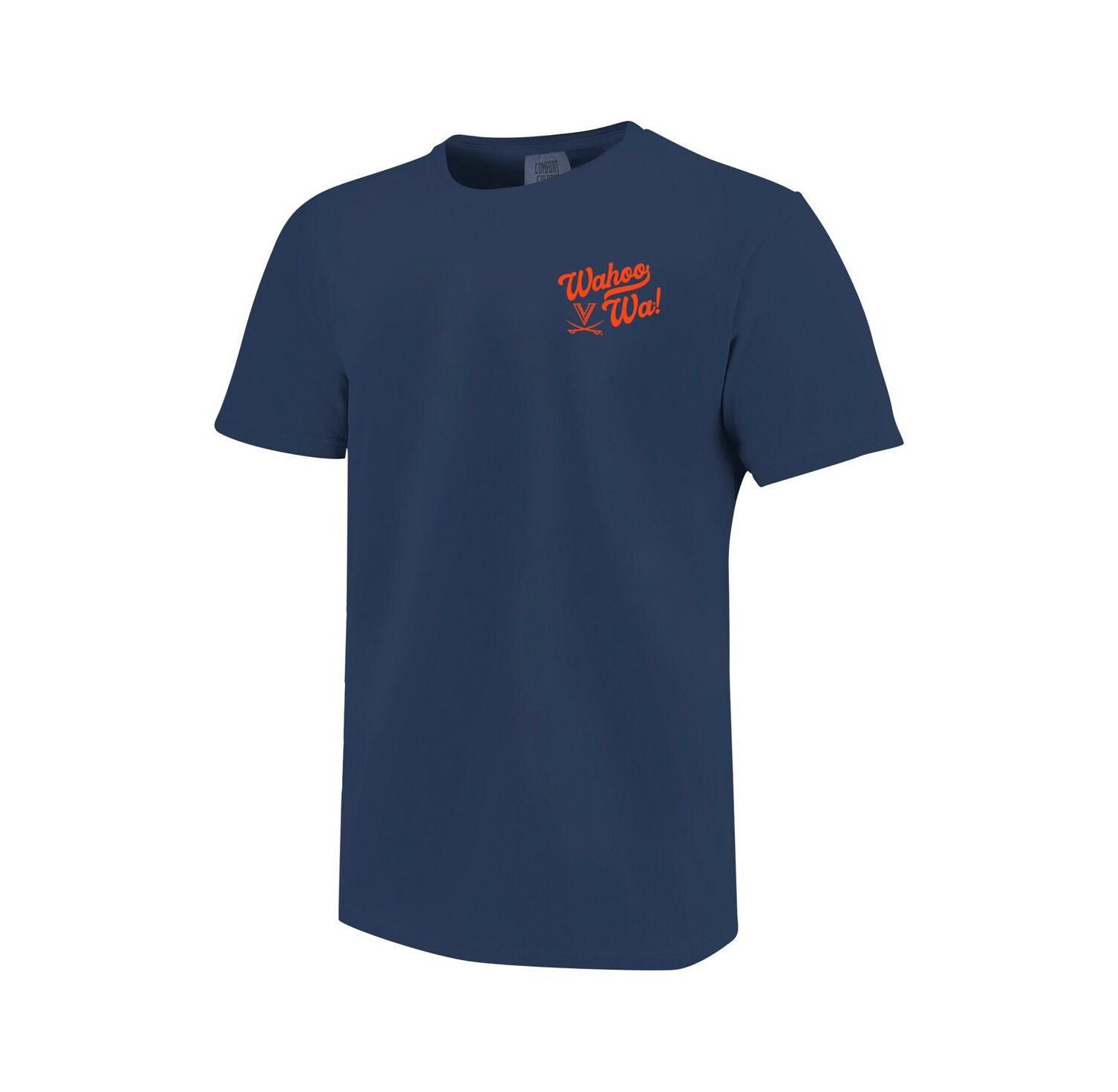 Big Boys and Girls Navy Virginia Cavaliers Hyperlocal Comfort Colors T-Shirt