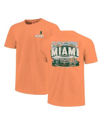 Image One - Big Boys and Girls Orange Miami Hurricanes Local Campus Scene T-Shirt