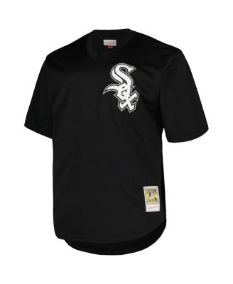 Men's Profile Frank Thomas Black Chicago White Sox Big Tall Cooperstown Collection Mesh Batting Practice Jersey