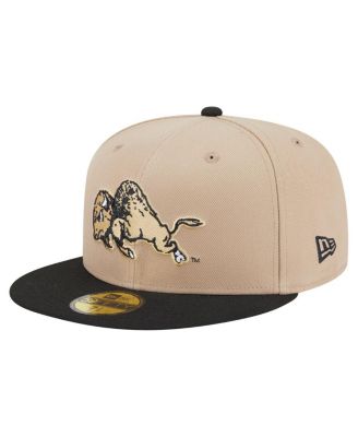 New Era - Men's Khaki Colorado Buffaloes Throwback Two-Tone 59FIFTY Fitted Hat