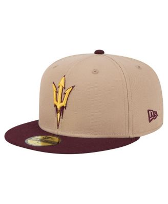 New Era - Men's Khaki Arizona State Sun Devils Two-Tone 59FIFTY Fitted Hat
