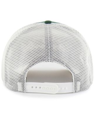 Men's and Women's Dark Green Michigan State Spartans Contemporary Basics Foundation Trucker Hitch Adjustable Hat