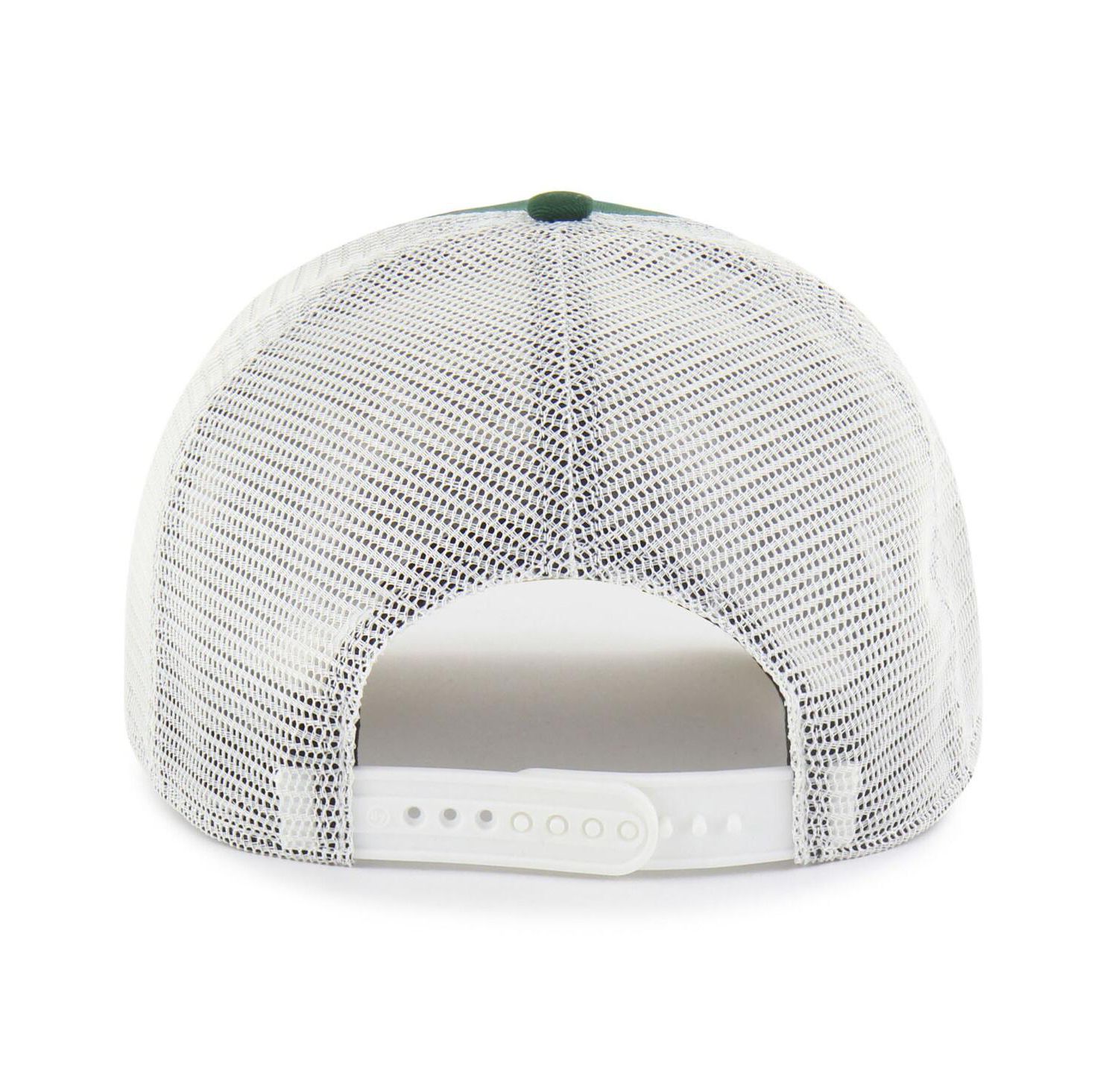 Men's and Women's Dark Green Michigan State Spartans Contemporary Basics Foundation Trucker Hitch Adjustable Hat