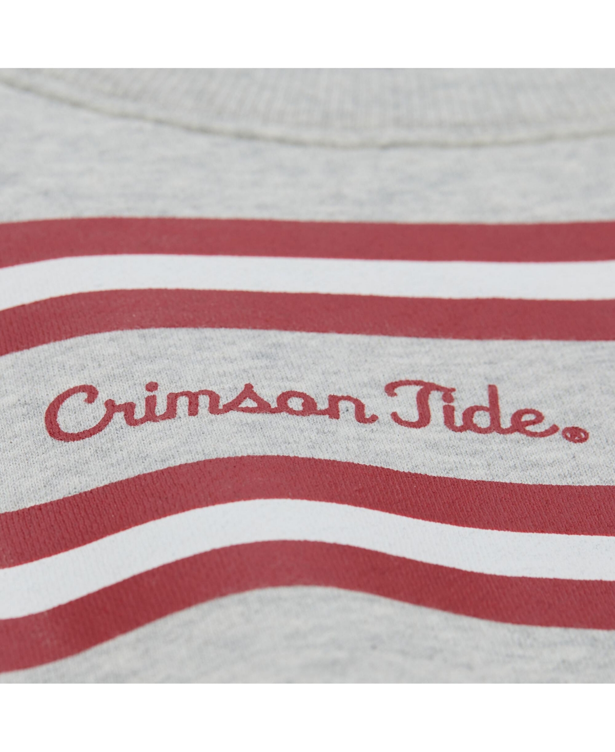 Mitchell & Ness Men's Gray Alabama Crimson Tide All Over Print Sweatshirt In Gray