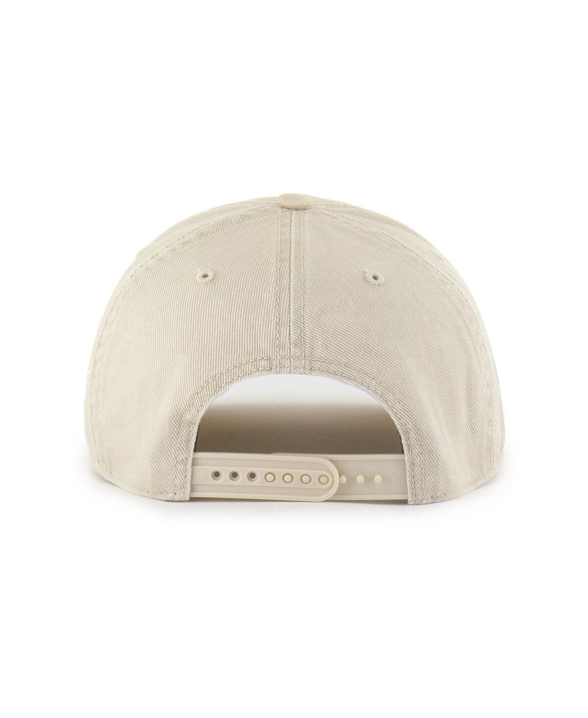 47 Brand Men's And Women's Cream Boise State Broncos Outdoorsmen Cairn Hitch Adjustable Hat In Gray