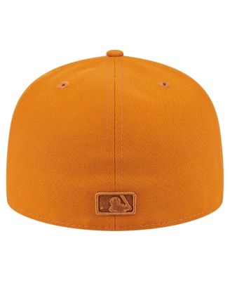 Men's Orange Athletics Color Pack A-Frame 59FIFTY Fitted Hat