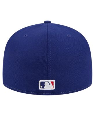 Men's White/Royal Texas Rangers Repeat 59FIFTY Fitted Hat