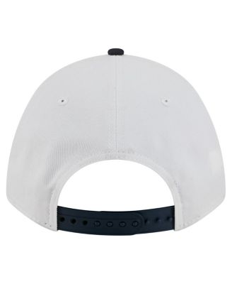 Men's White/Navy Penn State Nittany Lions Arch Two-Tone Rope 9FORTY A-Frame M-Crown Adjustable Hat