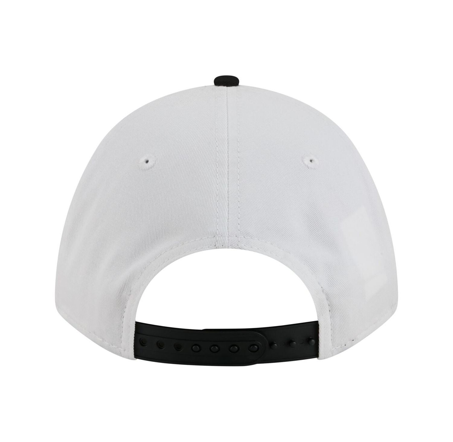 Men's White/Black Appalachian State Mountaineers Arch Two-Tone Rope 9FORTY A-Frame M-Crown Adjustable Hat