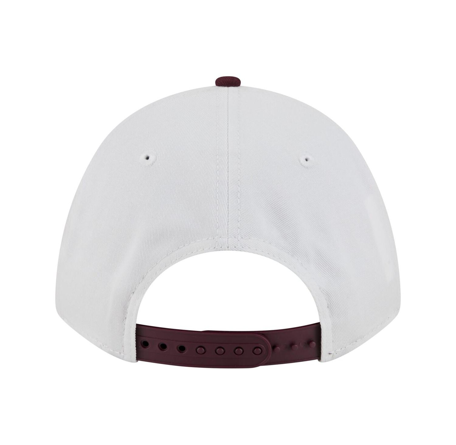 Men's White/Maroon Minnesota Golden Gophers Arch Two-Tone Rope 9FORTY A-Frame M-Crown Adjustable Hat