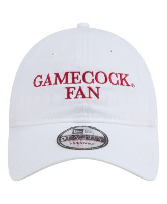 Men's White South Carolina Gamecocks Fan 9TWENTY Adjustable Hat