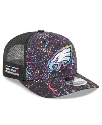 New Era - Men's Black Philadelphia Eagles 2025 NFL Crucial Catch 9SEVENTY Adjustable Hat