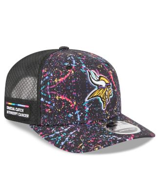 New Era - Men's Black Minnesota Vikings 2025 NFL Crucial Catch 9SEVENTY Adjustable Hat